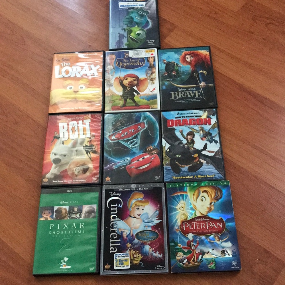 10 kid’s dvd bundle